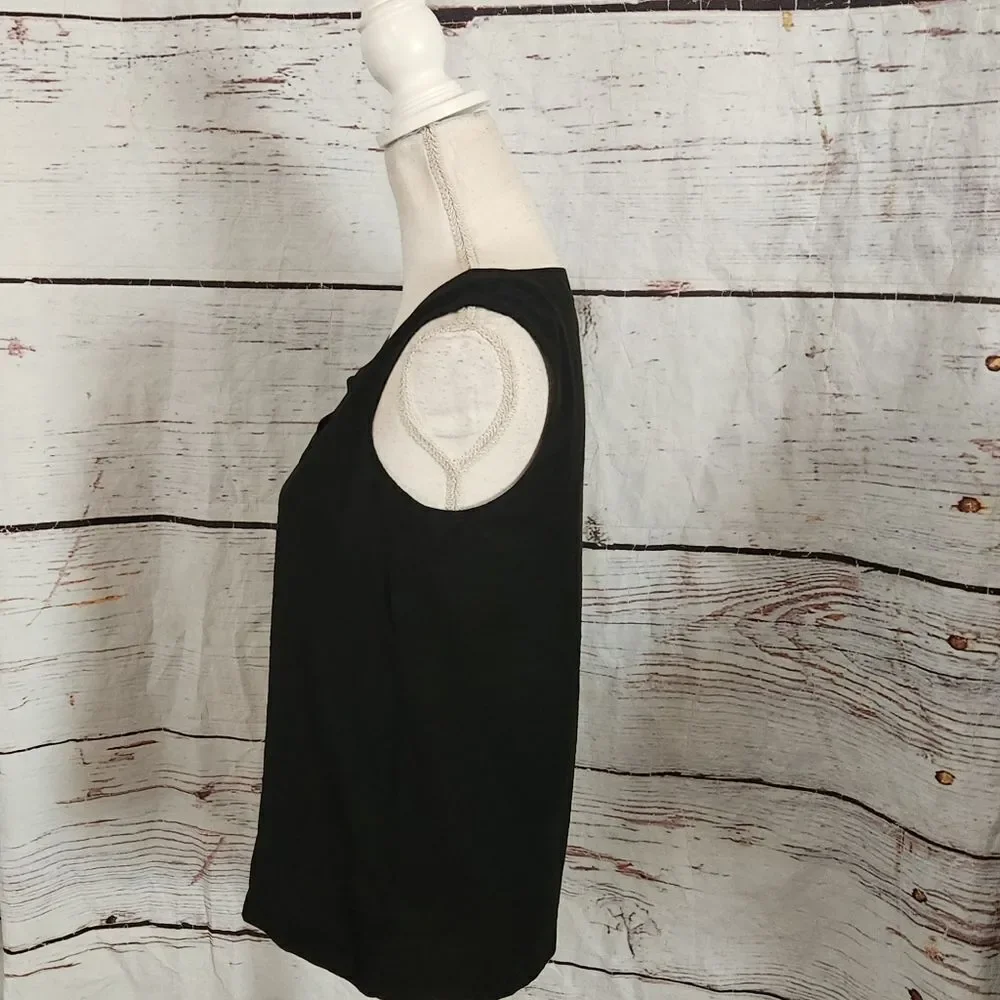 Kate Spade Silk‎ Pleated Front Sleeveless Top Size 2
